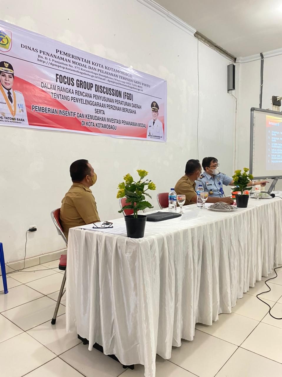 Focus Group Discussion (FGD) tentang rencana penyusunan Peraturan Daerah